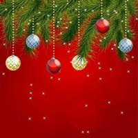 Abstract beauty Christmas and New Year background. vector illustration