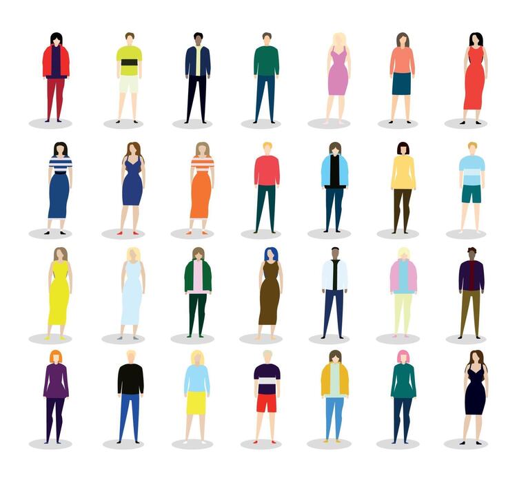 Miniature People Vector Art, Icons, and Graphics for Free Download