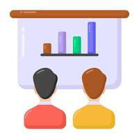 Business Data  Presentation vector
