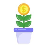 Dollar  Business Growth vector