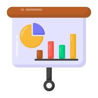 Business Data  Presentation vector