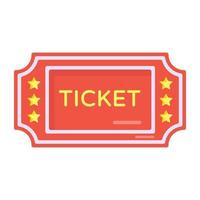 Ticket and Coupon vector