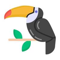 Toucan and Animal Creature vector