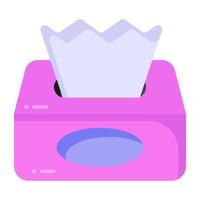 Tissue Box and Pack vector