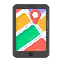 Online map Location vector