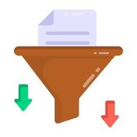 Data Filtering and Documents vector