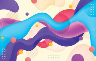 Colorful Abstract Gradient Background vector