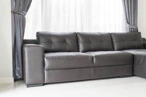 Modern sofa interior decoration in living room photo