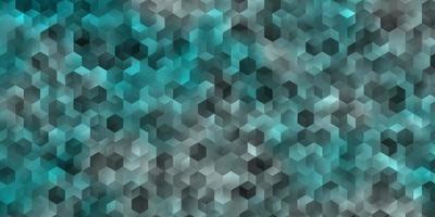 Light BLUE vector template in hexagonal style.