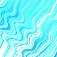 Light Blue, Green vector background with bent lines.