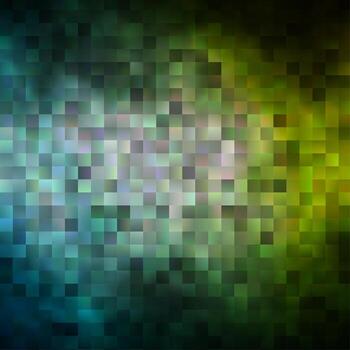 Light Blue, Green vector layout with lines, rectangles.