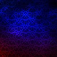 Dark Blue, Red vector pattern with lines, triangles.
