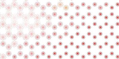 Light Red vector template with lines.