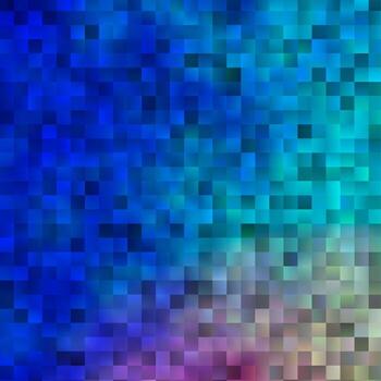 Light Blue, Red vector background with rectangles.