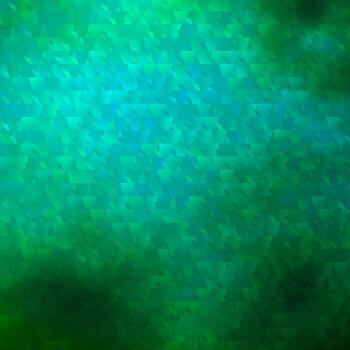 Light Green vector pattern with polygonal style.