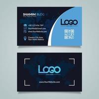 Business Card EPS File Free vector