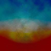 Light Blue, Yellow vector backdrop with dots.