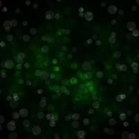 Dark Green vector pattern with spheres.