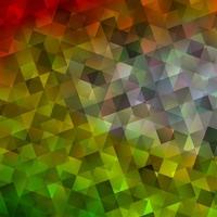 Light Green, Red vector texture with poly style with cubes.
