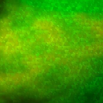 Fondo de vector verde claro con triángulos.
