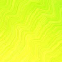 Light Green, Yellow vector pattern with wry lines.