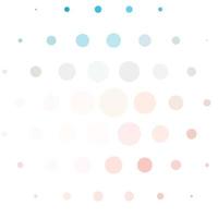 Light Pink, Green vector backdrop with dots.