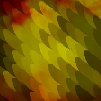 Light Yellow vector pattern with lines.