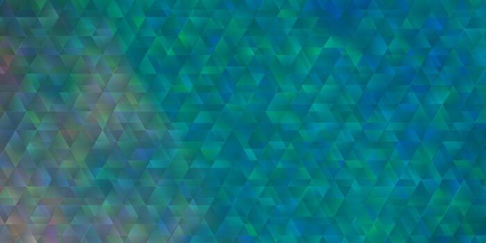 Fondo de vector azul claro con líneas, triángulos.