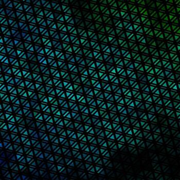 diseño de vector azul claro con líneas, triángulos.