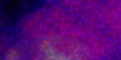 Light Purple vector layout with lines, triangles.