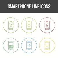 Mobile Apps Vector Icon Set