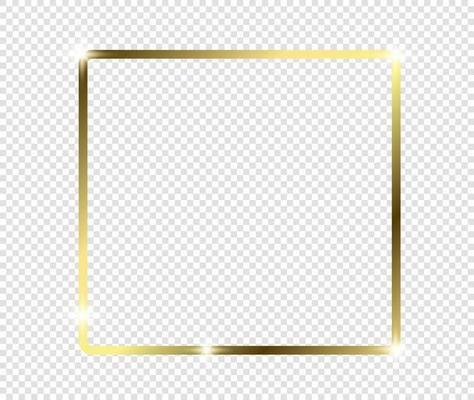 Gold Frame Transparent Vector Art, Icons, and Graphics for Free Download