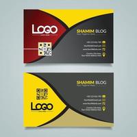 Business Card EPS File Free vector