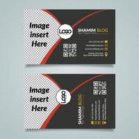 Business Card EPS File Free vector