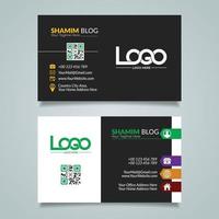 Business Card EPS File Free vector