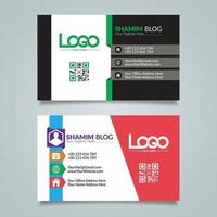 Business Card EPS File Free vector