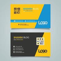 Business Card EPS File Free vector