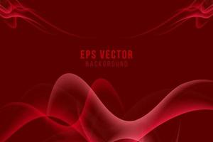 Red vector background abstract design for template banner