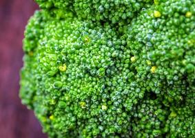 Surface texture of freshness Broccoli vegetable
