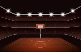 Basket Ball Stadium Background vector