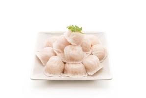 Steamed shrimp dumplings dim sum photo