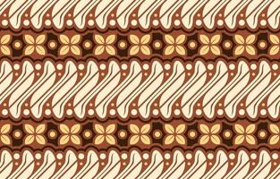 Batik Parang Seamless Pattern vector