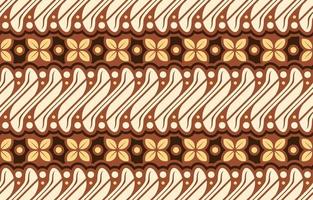 Batik Parang Seamless Pattern vector