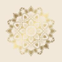 Mandala pattern design with hand drawn vector