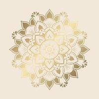 Mandala pattern design with hand drawn vector