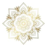 Mandala pattern design with hand drawn vector