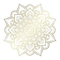 diseño de patrón de mandala con dibujado a mano vector