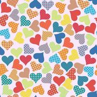 Seamless pattern on the theme of Valentine's day. vector