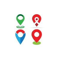 Location point Logo vector