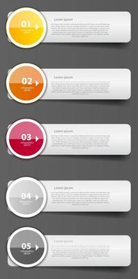 Infographic business template vector illustration